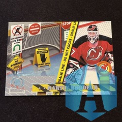 1997-98 Pacific Omega No Scoring Zone #7 Martin Brodeur
